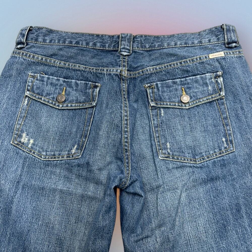 Vintage ABERCROMBIE & FITCH Women’s 10R Wide Leg Blue Jeans